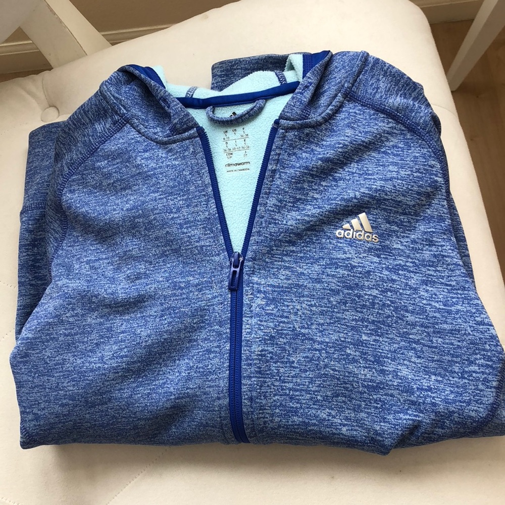 Adidas blue hoodie